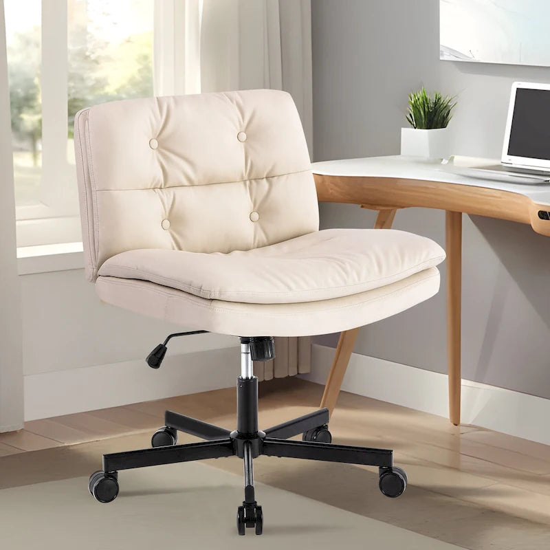 Chaise de bureau plus grande avec rotation à 360° et roulettes