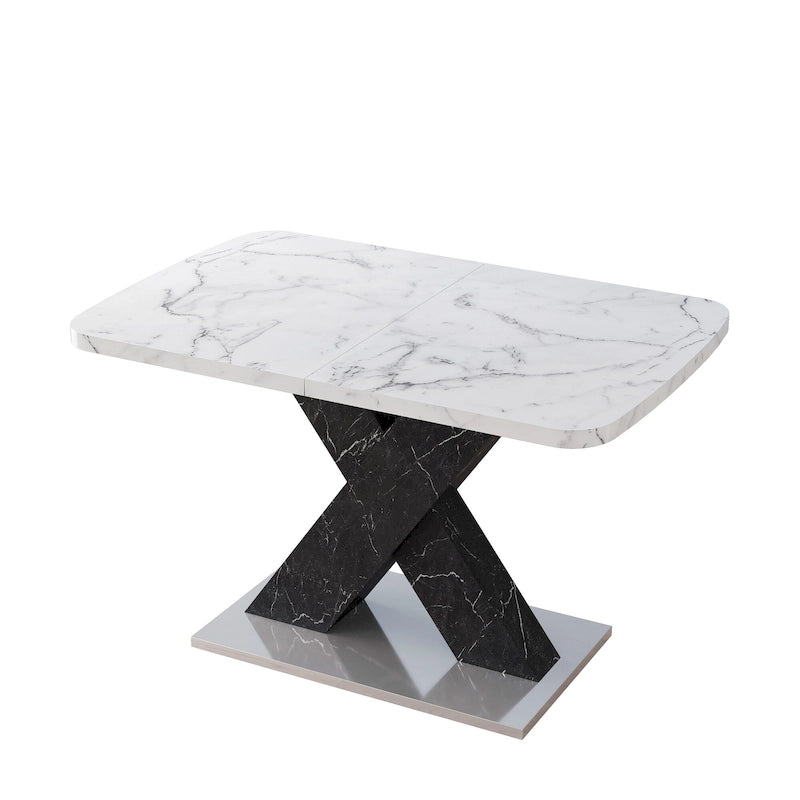 Modern Expandable Square Dining Table